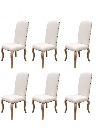 Cathy Upholstery Dining Chair Set of 6 
